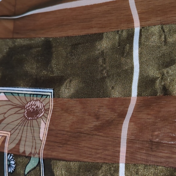 Vintage Large Scarf - Picture 7 of 8